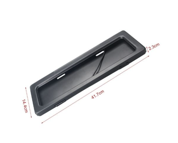 2 x Number Plate Window Curtain